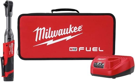 Milwaukee M12 FUEL™ 3/8″ Extended Reach Ratchet 1-Battery Kit – Produktbeschreibung: