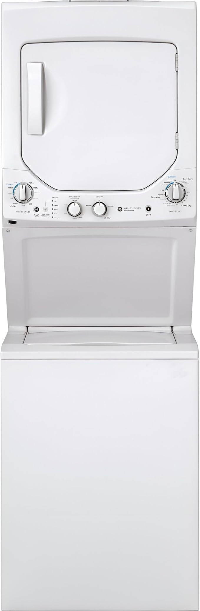GE GUD24ESSMWW Unitized Spacemaker Laundry Center – Produktbeschreibung: