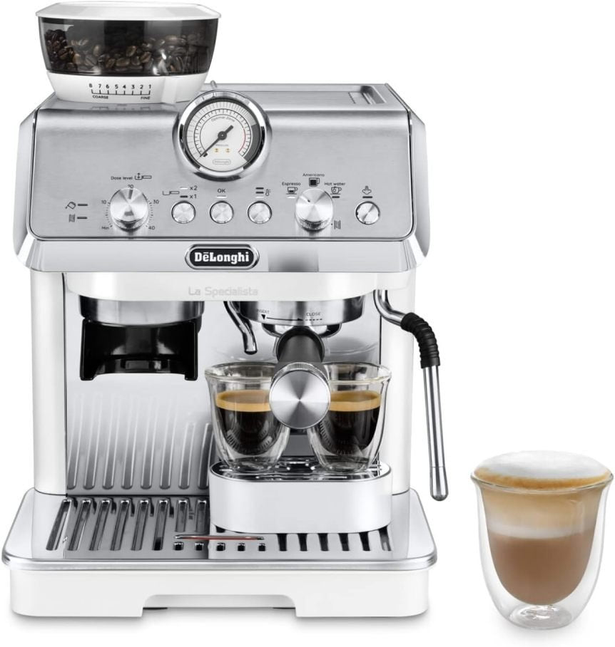 De’Longhi La Specialista Arte EC9155.MB Siebträgermaschine – Edelstahl/Schwarz