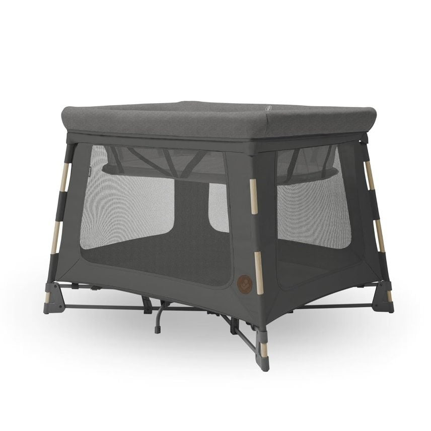 Maxi-Cosi Swift 3-in-1 Reisebett Baby, Babywiege, 0–3,5 Jahre, bis zu 15 kg, Reisebett höhenverstellbar, 2-in-1-Matratze, ultraleicht, in 1 Sekunde