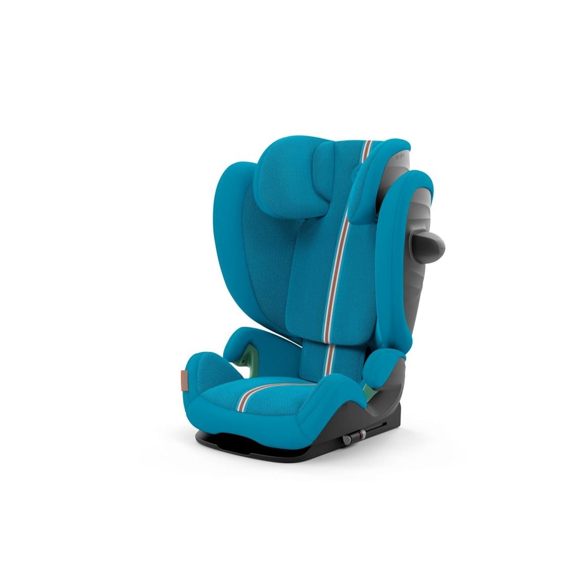 CYBEX Gold Kinder-Autositz Solution G i-Fix, Für Autos mit und ohne ISOFIX, Ab ca. 3 bis 12 Jahre (100 – 150 cm), Ab ca. 15 bis 50 kg, Lava Grey
