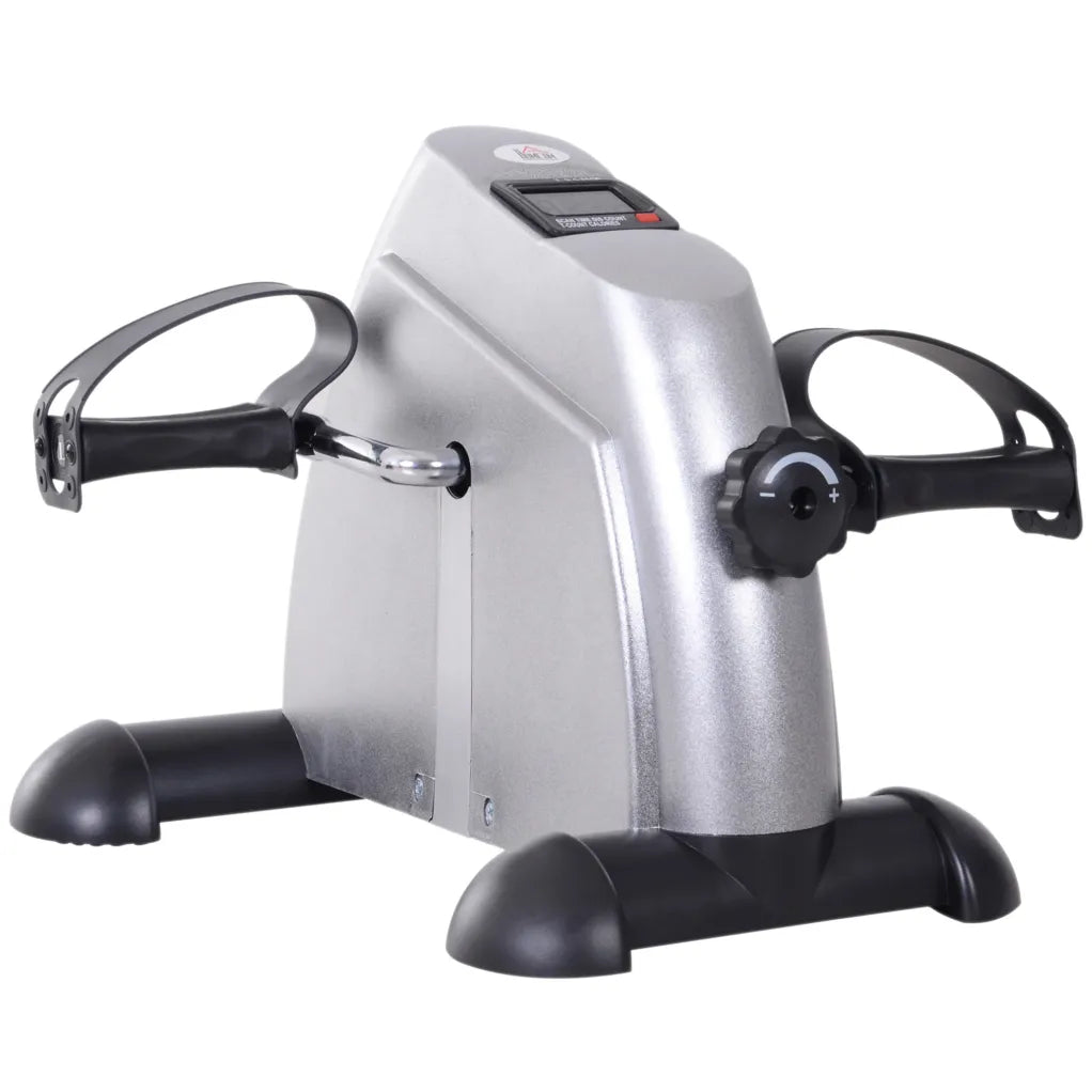 HOMCOM Mini Bike Pedaltrainer Heimtrainer LCD-Display verstellbar