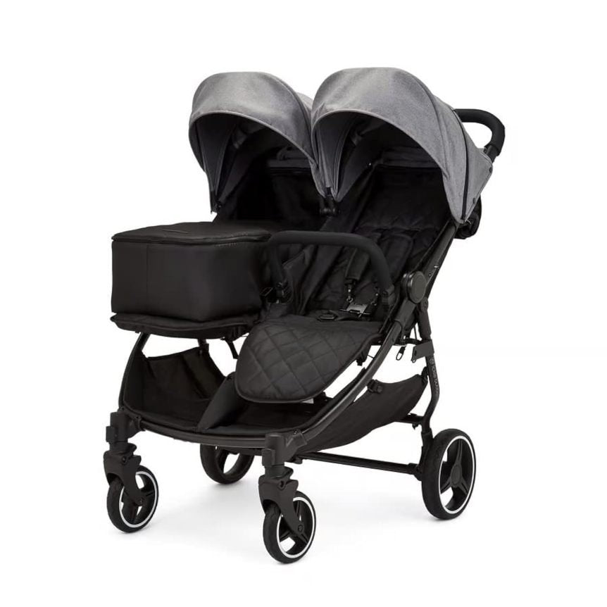 Ickle Bubba Venus Prime Doppelkinderwagen – Schwarz