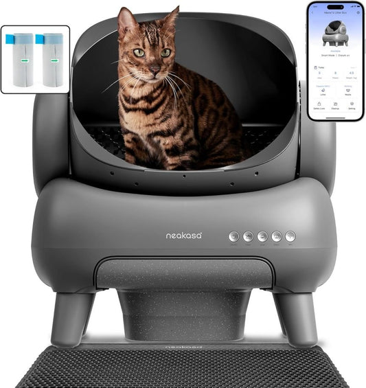 Neakasa M1 Oben offene Katzenklo – Selbstreinigende XXL Katzentoilette