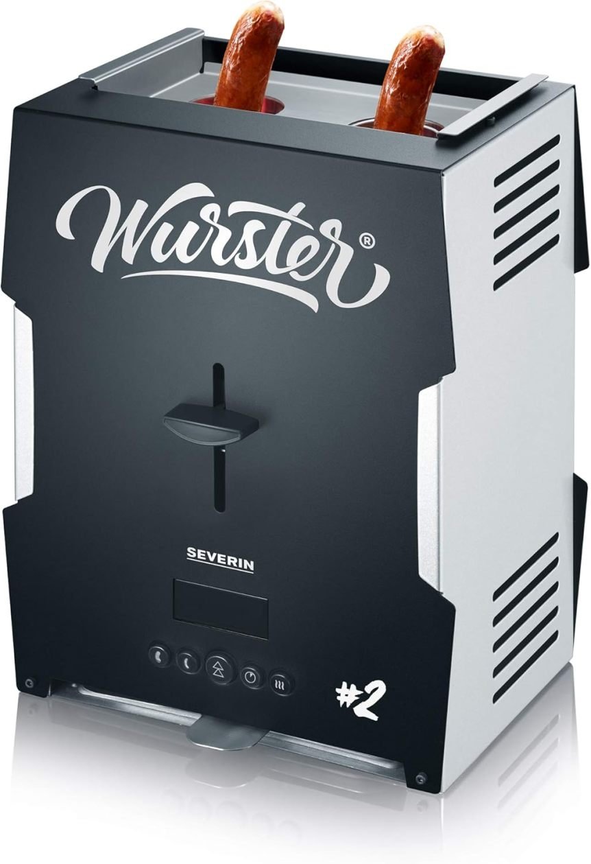 SEVERIN WURSTER WT 5005 – Wurstgrill für perfekt gebräunte Würstchen