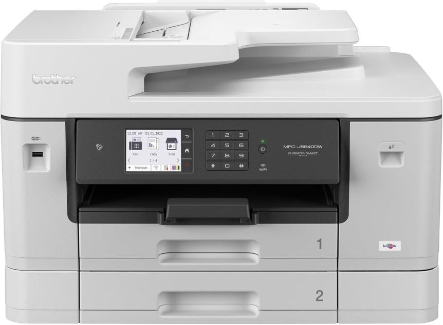 Brother MFC-J6940DW DIN A3 4-in-1 Multifunktionsdrucker – Vielseitiges Farbgerät für Büro und Homeoffice