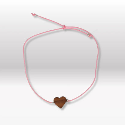 Textil Armband  "Von Herzen"