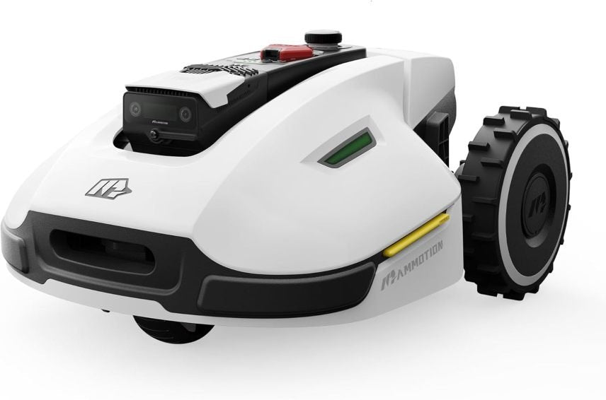 MAMMOTION YUKA Mini 700 Mähroboter ohne Begrenzungskabel, NetRTK+Vision, Keine RTK-Antenne erforderlich, Auto-Kartierung, Empf. 700m², Max. 1100m², mit 4G-Modul, 50% Steigung