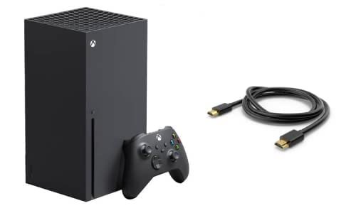 Next Gen Console Bundle – Xbox Series X 1TB + 8K Premium HDMI Cable (Renewed) – Produktbeschreibung: