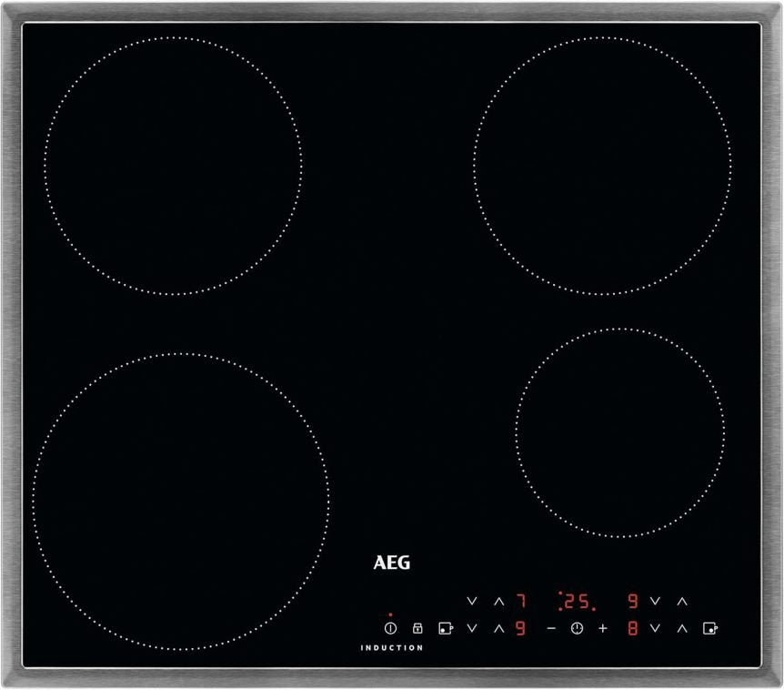 AEG Induktionskochfeld IKB6430AMB – 60 cm, 4 Kochzonen