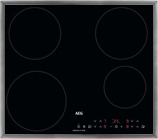 AEG Induktionskochfeld IKB6430AMB – 60 cm, 4 Kochzonen