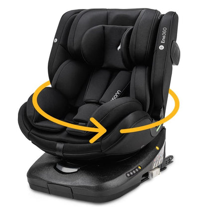 Osann Eno360 i-Size, drehbarer Kindersitz 40-150 cm, Reboarder mit Isofix, Baby Autositz
