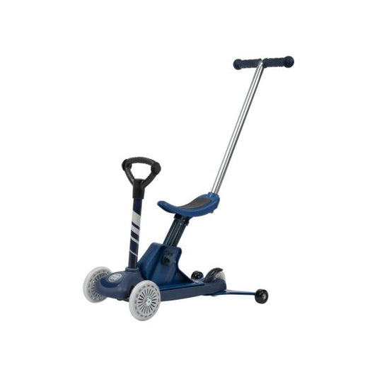 Playtive 4-in-1 Tri-Scooter, mit Stützrädern (Blau) – B-Ware neuwertig