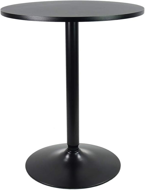 KKTONER Round Bar Table Bistro Side Bar – Black – Produktbeschreibung:
