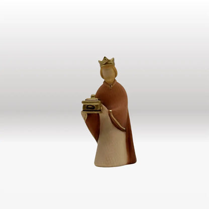 König kniend von Leonardo bemalt