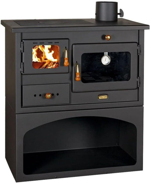 Holzofen für Festbrennstoff. Heizleistung: 10 kW.