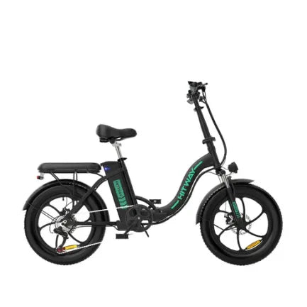 HITWAY BK6S Klappbares E-Bike 350W 36V 11.2Ah 20×3.0 Reifen(Schwarz)