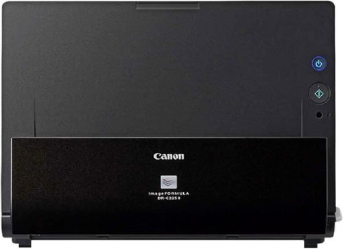 Canon DR-C225 II – imageFORMULA Dokumentenscanner (Duplex, Einzug, Farbe, 600dpi, 25 Seiten/Min, PDF OCR, kompakt, schwarz)
