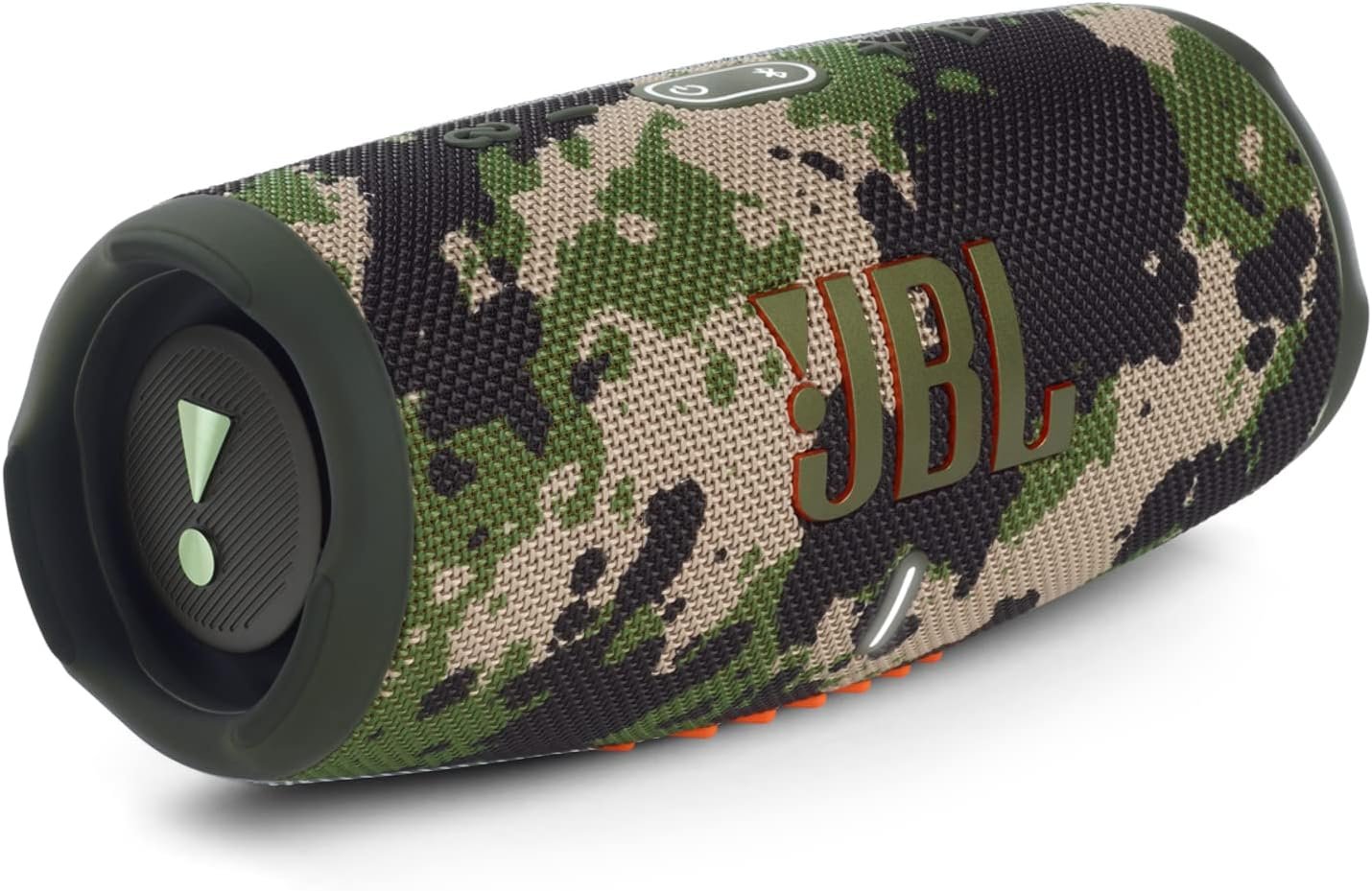 JBL Charge 5 Bluetooth-Lautsprecher in Schwarz – Wasserfeste, portable Boombox mit integrierter Powerbank – Eine Akku-Ladung für bis zu 20 Stunden