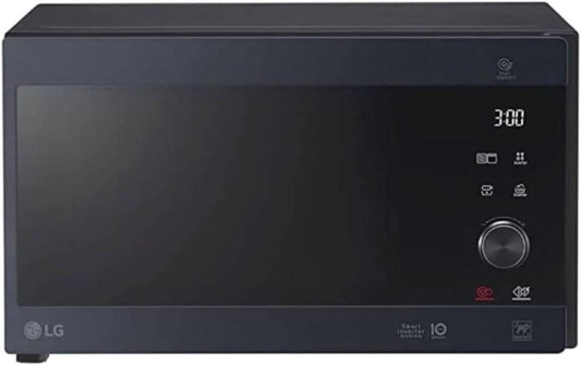 LG MS2595CIS Mikrowelle mit Smart Inverter Technologie, 25 Liter Kapazität, 1000 W, Automatikprogramme, einstellbare Leistungsstufen und EasyClean-Funktion, Silber 1
