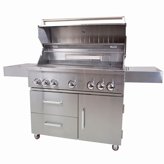 KOBE Gasgrill PROFESSIONAL 5+2, 176,7x69x128,5cm