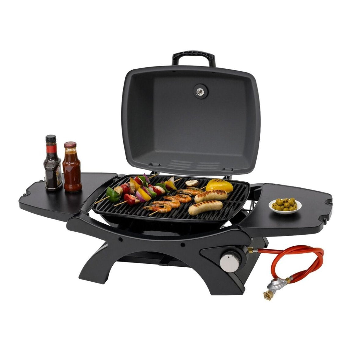 Tepro Tisch-Gasgrill »Abington» 3,2 kW Leistung, Edelstahlbrenner, mit Gaskartuschenhalter – B-Ware gut