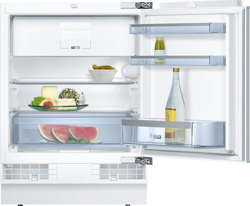 Bosch KUL15AFF0 Serie 6 Unterbau-Kühlschrank – 123 L, LED-Beleuchtung, MultiBox, Flachscharnier