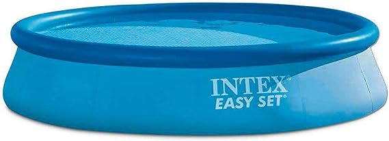Intex Easy Set Aufstellpool Ø 3,96 x 0,85 m – Freistehender Rundpool für Garten