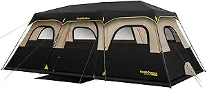 FanttikOutdoor Instant Cabin Tent (6/8/10/12 Person) – Produktbeschreibung: