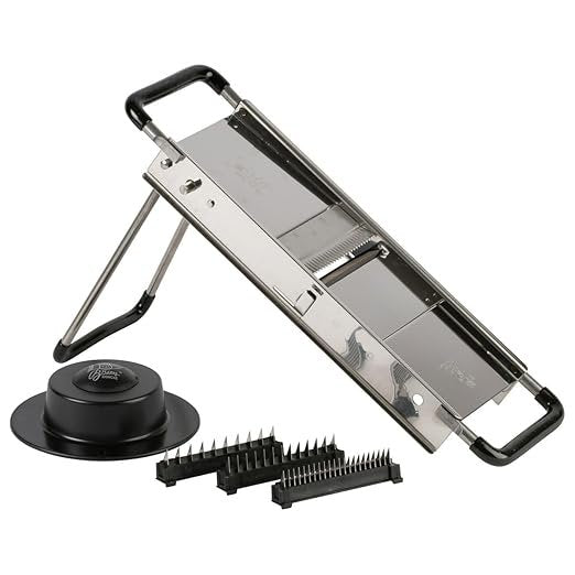 LOUIS TELLIER Professional Chef’s Mandoline – Produktbeschreibung:
