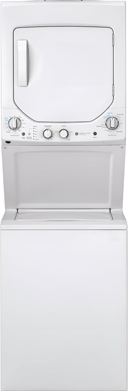 GE GUD24ESSMWW Unitized Spacemaker Laundry Center – Produktbeschreibung: