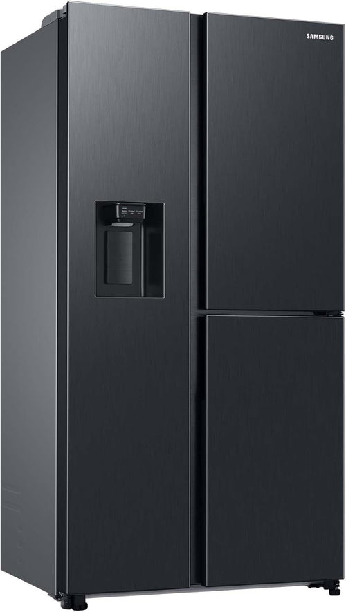 Samsung RS64DG53R3B1EF Side-by-Side-Kühlschrank mit Gefrierfach, 178 cm, 628 l, SmartThings AI Energy Mode, Eis- und Wasserspender, Slim Ice Maker,