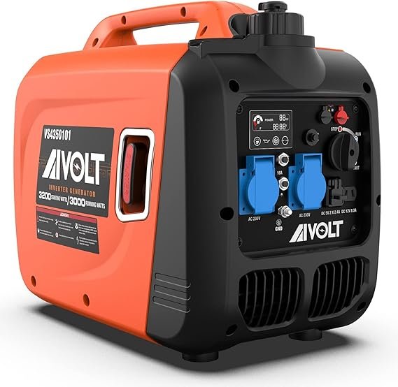 AIVOLT 3200W Gasoline Silent Inverter Generator – Produktbeschreibung: