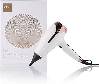 ghd Helios Profi-Haartrockner – Leistungsstarker und präziser Haartrockner, Anti-Frizz-Technologie, Bis zu 30 % mehr Glanz, Friseure empfohlen, Für alle Haartypen
