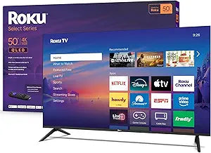 Roku Smart TV 2026 – 50 Zoll Select Series 4K QLED – Produktbeschreibung: