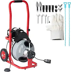 Albott 100 ft x 1/2 inch Electric Drain Cleaner Machine – Produktbeschreibung: