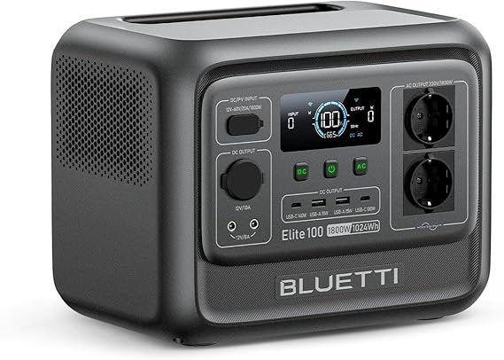 Portable Electric Generator 100 V2 (1024Wh, LFP) – Produktbeschreibung: