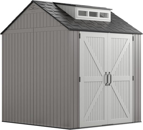 Rubbermaid Resin Outdoor Storage Shed (7 x 7 ft) – Produktbeschreibung: