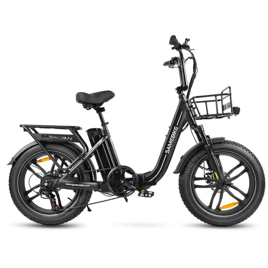 SAMEBIKE C05 Pro E-Bike – 36V 13Ah Akku, 500W Motor, Step-Through Faltbares Fat Tire E-Bike