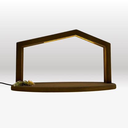 Adventskalender Nr. 2: von Akantus natur mit Stall "Akantus Design" brown