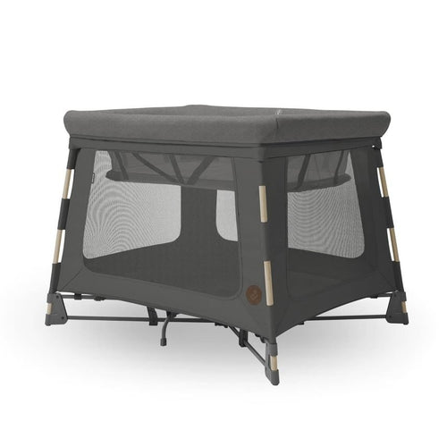 Maxi-Cosi Swift 3-in-1 Reisebett Baby, Babywiege, 0–3,5 Jahre, bis zu 15 kg, Reisebett höhenverstellbar, 2-in-1-Matratze, ultraleicht, in 1 Sekunde
