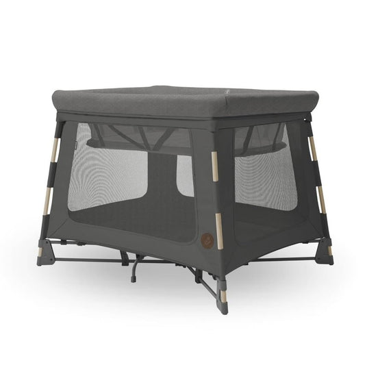 Maxi-Cosi Swift 3-in-1 Reisebett Baby, Babywiege, 0–3,5 Jahre, bis zu 15 kg, Reisebett höhenverstellbar, 2-in-1-Matratze, ultraleicht, in 1 Sekunde