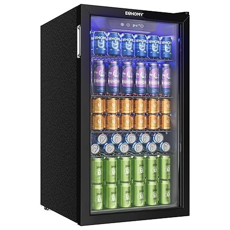 EUHOMY 90L Beverage Refrigerator – Produktbeschreibung: