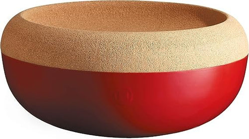 Große Frischhalte- & Obstschale Ø 35,5 cm – Vielseitige Frucht- und Gemüseschüssel für Küche und Aufbewahrung