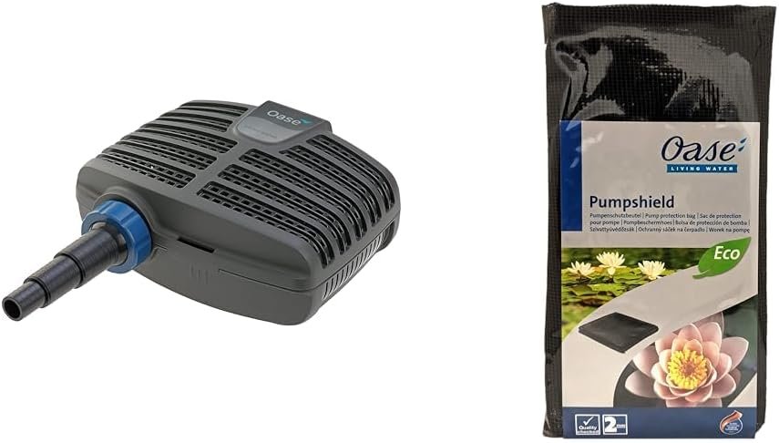 OASE 51096 Filter und Bachlaufpumpe AquaMax Eco Classic 5500, 5300 l/h Förderleistung, energiesparende Bachlaufpumpe, Teichpumpe, Filter, Pumpe,