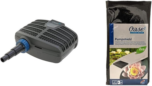 OASE 51096 Filter und Bachlaufpumpe AquaMax Eco Classic 5500, 5300 l/h Förderleistung, energiesparende Bachlaufpumpe, Teichpumpe, Filter, Pumpe,