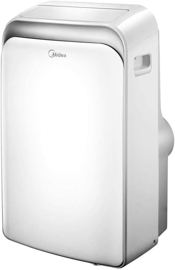 Midea Mobiles Klimagerät MPD-12CRN7, 12000 BTU 3,5kW, Kühlen&Ventilieren&Entfeuchten, Raumgröße bis 117m³(43㎡), Mobile Klimaanlage mit Abluftschlauch 1