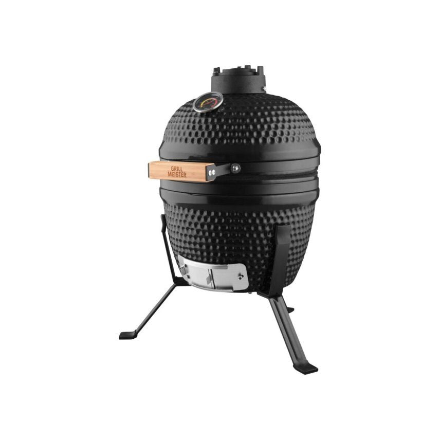 GRILLMEISTER Mini-Keramikgrill, für Holzkohle, schwarz – B-Ware neuwertig 1