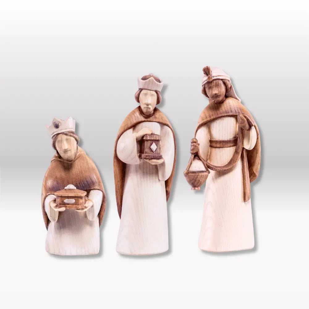 Heiligen drei Könige (3 Figuren) von Akantus bemalt I AB-3