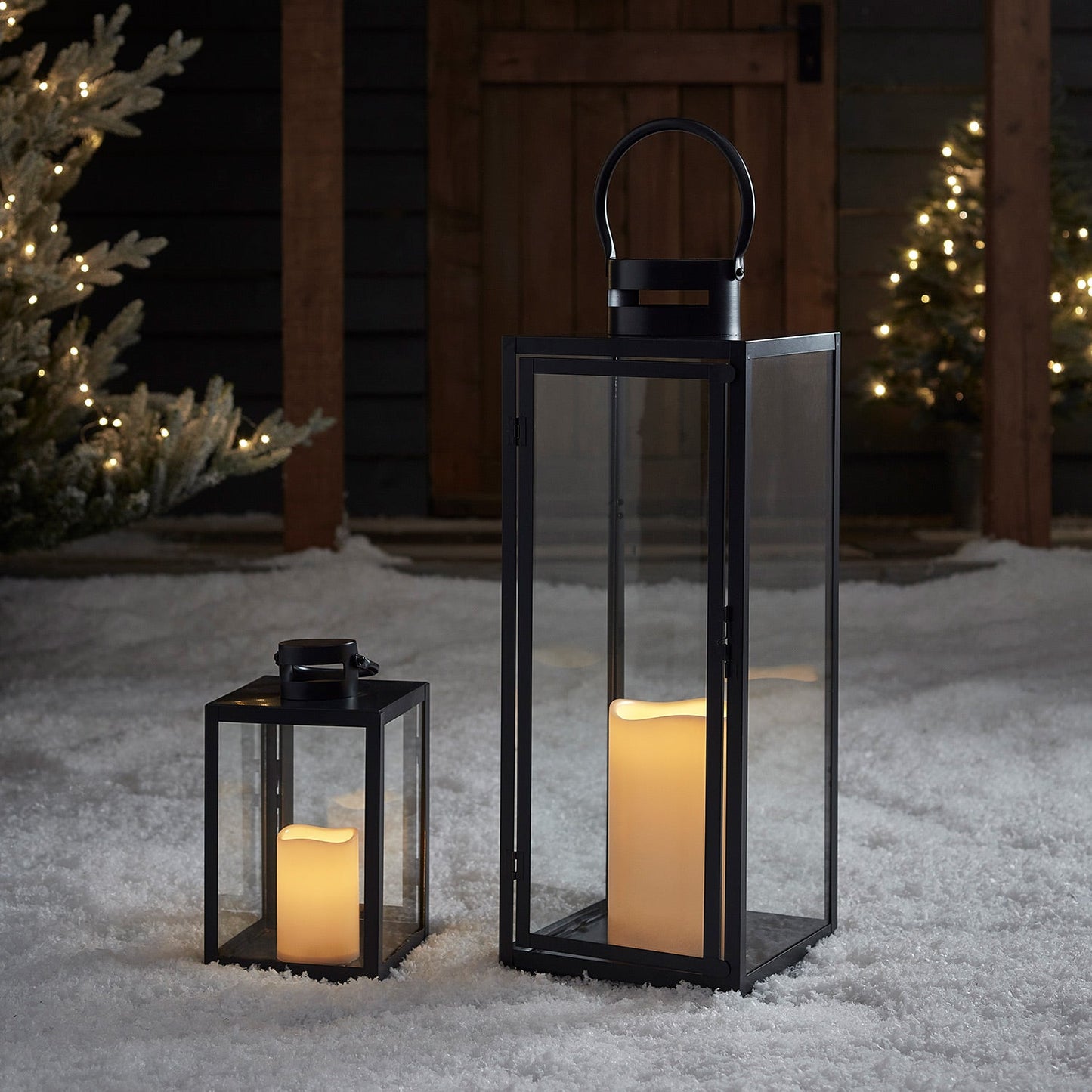Malvern LED Laternen Duo